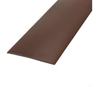 Jotekonoby Floor Transition Strips for Wooden Floors - Flat Door Sill Connectors with Pressed Joint Cover, Flexible PVC Floor Edging Trim, Ramp Transition