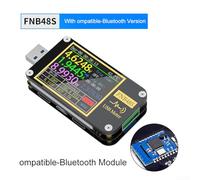 Jotekonoby FNB48S Current Tester With HD Screen, USB 3 0 Interface, Supports Multi Language Display And Protocol Capability For Charging Devices(With)