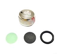 Jotekonoby For Abu Garcia Reel Spool Tension Mechanical Brake Knob Replacement for 3/35/4/5 Series Having Gasket Compatible with Abu Fishing Reels M (silver)