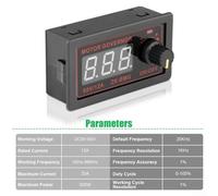 Jotekonoby for Dc Motor Speed Controller 12V 24V 60V 500W Adjustable Digital Display with Encoder Knob for Industrial Automation and Motor Con