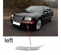 Jotekonoby Front Bumper Trim for 300 20052010 Having with Hole Right or Replacement Side Chrome Left Abs Part Compatible Washer a C (LEFT)