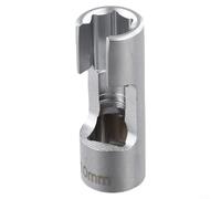 Jotekonoby Fuel Line Socket Wrench 3/8in Drive, Heavy Duty Open Style Tool For Diesel Injector Nut Removal, Chrome Vanadium Steel, 10-19mm Multi Size(10mm)