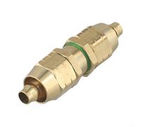 Jotekonoby Full Copper Agricultural Spray Pipe Adapter, High-Pressure Hose Joint, Quick Connector For Repairing And Extending Garden Sprayers, Lasting Performance(01)