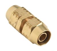 Jotekonoby Full Copper Agricultural Spray Pipe Adapter, High-Pressure Hose Joint, Quick Connector For Repairing And Extending Garden Sprayers, Lasting Performance(04)