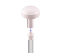 Jotekonoby GPS Housing with G3/4 Thread, Mushroom Head Design for Marine Navigation Systems, Abs Material Outdoor Timing Cover for Beidou GPS Si(Shell)