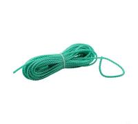 Jotekonoby Green Rope 6mm Diameter x 20M Length HDPE Nylon Rope for Tarpaulin, Electrician and Drainage Applications with UV Resistant Weatherproof Outdoor Use