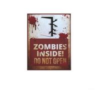 Jotekonoby Halloween Decoration Luminous Sign for Fright Night Theme - Vinyl Sticker Set in Red, Yellow, White, Ideal for Bathroom Toilet and Home(YHW019)