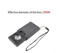 Jotekonoby Handheld Magnifier with LED Light, 30X and 60X High Magnification Portable Microscope for Jewelry Inspection, Travel Size Loupe Tool