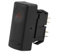 Jotekonoby Hazard Light Switch for Renault 19 II for mk2 1991-2001 | Black, Plastic, 7700817335, Flasher, Dashboard Control, Direct Fit
