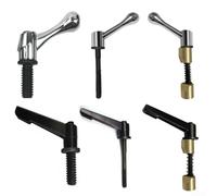 Jotekonoby High Performance Adjustable Handling Solution Compatible with for Bridgeport Milling Machines' Lock Bolts (Silver 5-16/18)