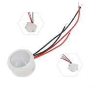 Jotekonoby Human Body Infrared Sensor Head Automatic Light Switch with PIR Motion Detector for Indoor and Outdoor Use, Energy Saving Sensor Switch with(DC12-24V)