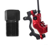 Jotekonoby Hydraulic Brake Hose Bolt for GUIDE | M8 P0.75 Stainless Steel Fitting | 5mm Line Mounting Screw | Black For Bicycle Cable Component for Mountain