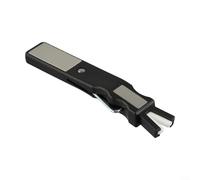 Jotekonoby Ice Skate Sharpening Tool With Double Sided Ceramic Stone, Portable Metal Sharpener For Hockey And Figure Skates, Manual Grinder With Carrying Hook