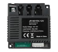 Jotekonoby JR1801RX-12V 2.4G Receiver for Children Electric Ride-On Cars with Remote Control and Slow Start Function - 7-Pin ABS Replacement Part(Receiver)