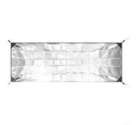 Jotekonoby Lightweight Camping Mat, Waterproof Picnic Blanket, Aluminum Foil Groundsheet, Emergency- Survival Blanket, Portable, Tear Resistant Tent Footprint(70 * 200cm)