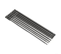 Jotekonoby Long Torx Screwdriver Bits Set 8Pcs 200mm Hex Shank Magnetic T8 T15 T20 T25 T27 T30 T40 Alloy Steel 1/4 Inch for Electric Pneumatic Tools