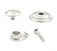 Jotekonoby Marine Grade Snap Fasteners, RV Awning Fixing Clips, Boat Cover Replacement Snaps, Stainless Steel Canvas Buttons, Truck Tarpaulin Fastener Kit