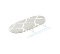 Jotekonoby Mini Sleeve Ironing Board Lightweight Cuffs For Ironer With Foldable Legs Cotton Cover Tabletop Pressing Collars Small Garment Desktop(C)