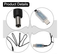 Jotekonoby Mini USB Dash Cam Charger Cable For Car with On/Off Switch, 3.5m Length, 5V 2A Output Power Charging Compatible with Dash Cams and Car(STRAIGHT)