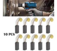 Jotekonoby Motor Carbon Brushes 13x8x5mm for Power Tools, Electric Tool Replacement Parts Compatible with Angle Grinders, Drills, Sanders, Circular Saws, Vacuum
