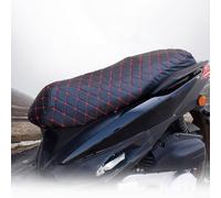 Jotekonoby Motorcycle Seat Cover Cushion in 3D Leather with Easy Maintenance and Anti Skid Design for Scooters (XXL)