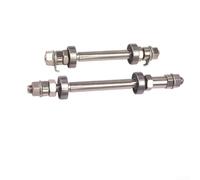 Jotekonoby Mountain For Bike Quick Release Axle Set with 6000 Series Bearings for Front and Rear Hubs Compatible with 6-8 Speed Bicycles - Complete Installation(F+Rwithout bearing)