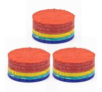 Jotekonoby Multi-Layered Billiard Cue Tips, 6-Layer Pressed Pigskin for High Elasticity and Control, 11mm and 13.5mm Sizes for Pool and Snooker(3pcs-11mm)