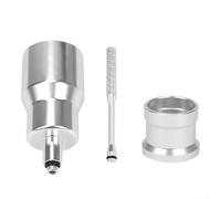 Jotekonoby Oil Funnel Tool, with Stopper,Hydraulic Disc Brake Bleed Oil Funnel Tool Set,Aluminium Alloy Bike Hydraulic Disc Brake Bleed Kit(Road Bike Kit)