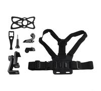 Jotekonoby Phone Chest Mount Harness Strap with Rotatable Holder and Anti-Drop Net for 4.7-7.12 Inch Mobiles, Compatible with Cycling, Running, Hiking, Skiing