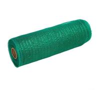 Jotekonoby Polypropylene Deco Mesh Ribbon, Metallic Foil Stripes, 26Cm X 10Yd, Multi-Colour, Wrapping Mesh, For Christmas Wreaths, Bows, DIY Decoration(green)