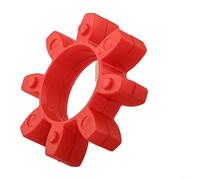 Jotekonoby Polyurethane Urethane Shaft Coupling Spider Insert, Flexible Open Center Coupler GR14-GR125, Lasting Torsional Stability, Oil And Chemical-Resistant(GR24)