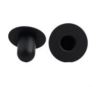 Jotekonoby Pool Plug for Above Ground Swimming Pools, Swimming Pool Sealing Plug, Filter Pump Hole Cover, PVC Pool Seal Connector with Non-Piston Valve(Black)