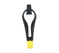 Jotekonoby Power Grip Planer Board Mast Trolling Line Release Clip for Downrigger Outrigger Fishing, 1 or 5 pcs, Black+Yellow (S: 5.8 x 2 x 1.5 cm, L: 10.8 x 3(L 1pc)
