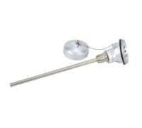 Jotekonoby PT100 Temperature Sensor Probe with M20x1.5 Thread and Stainless Steel Construction for Industrial Temperature Measurement from -200°C to 420°C(200mm)