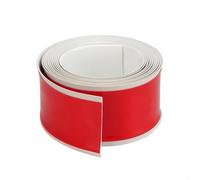 Jotekonoby PVC Baseboard Trim 5m Flexible Molding for Smooth Application on Uneven Surfaces (S White)
