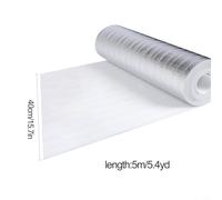 Jotekonoby Radiator Reflective Insulation Film, Aluminum Foil Thermal Barrier with Pearl Cotton Core, 3mm Thick Wall Insulation Material for Home HEA(M 40cm)