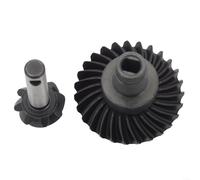 Jotekonoby RC Heavy Duty Steel Spiral Bevel Gears 24/27/30/33T for SCX10 II 90046 90047 AR44 AR45 Front and Rear Bridge Gear(8T/27T)