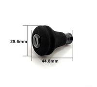 Jotekonoby Replacement EVA Fishing Reel Knobs for Daiwa - 8.8g Handle with Screw, Bearings and Gaskets - Compatible with Shaft Size 27mm x 4mm, Fits(BLACK GOLD)