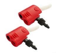 Jotekonoby Replacement Head for Tire Valve - Dual Head Air Adapter Compatible with and Valves, Plastic Fit for Cycle