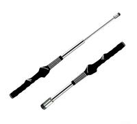 Jotekonoby Retractable Alignment Rods for Training Aids Swing Trainer, Stainless Steel and Rubber with Non-Slip Grip, Portable for Indoor Practice, 39.(RED)