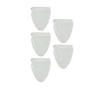 Jotekonoby Reusable Nylon Fine Mesh Filter Bags for Yogurt Cheese Milk Coffee Almond Soy Oat Juice Brewing - 5 Pack, Dishwasher Safe & Durable Strai((SMALL SIZE))