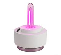 Jotekonoby Salt Water Powered Camping Lantern, 120H Runtime Light, 80 Lumens Portable LED Lamp For Hiking, Storms, Power Outages, Survival Kits, No Batteries Required(pink)