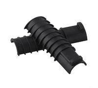 Jotekonoby Seatpost Internal Battery Mount for Di2 Bike, TPE Material, 27.2mm & 31.6mm Compatibility, 9-Blade Friction Design, 2-Pack Black(SMALL)