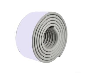 Jotekonoby Self- Bunk Bed Ladder Pads for Kids, 79 Inch Step Foam Padding Cover, Soft PVC Anti-Collision Strips for Safety on Beds, Cabinets, Desks -(grey)