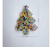 Jotekonoby Silicone Fidget Picking Pad for Stress Relief, Christmas Series Sensory Toy for Anxiety, ADHD, Autism, Portable Decompressed Fun for Home or Travel(The Christmas Tree)