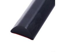 Jotekonoby Silicone Water Barrier Strip For Bathroom and Kitchen, Dry Wet Separation Seal Strip, 15mm Height, 30cm/50cm/80cm/100cm/200cm Le(Black 30cm)