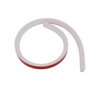 Jotekonoby Silicone Water Barrier Strip For Bathroom and Kitchen, Dry Wet Separation Seal Strip, 15mm Height, 30cm/50cm/80cm/100cm/200cm Le(white 80cm)