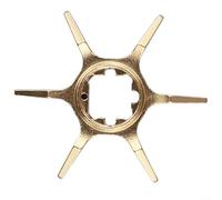 Jotekonoby Six Star Drag Baitcast Reel Brake Unloading Wrench for KastKing Kestrel Elite Valiant Eagle II CNC Aluminum Alloy 60mm Tool Accessory(champagne gold)