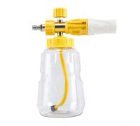 Jotekonoby Snow Foam Lance for Car Wash, 1L Foam with Adjustable Spray Pattern and Flow Control, Compatible with Pressure Washer for Automo(Yellow)