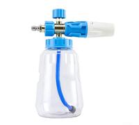 Jotekonoby Snow Foam Lance for Car Wash, 1L Foam with Adjustable Spray Pattern and Flow Control, Compatible with Pressure Washer for Automo(Blue)